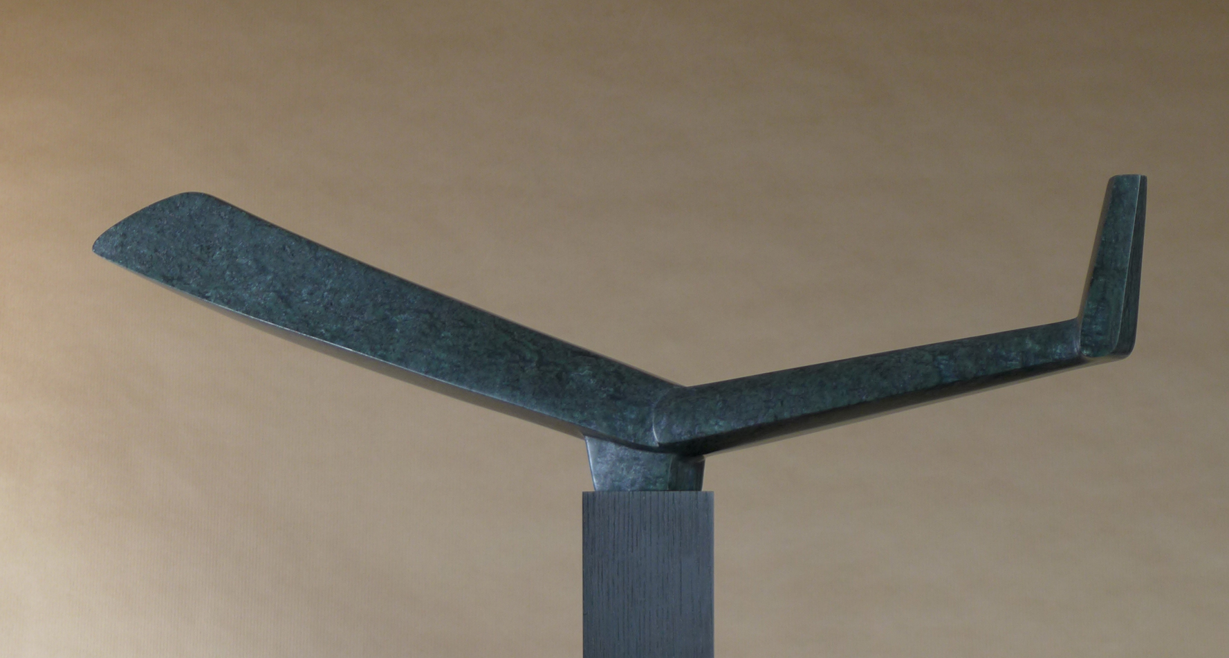 16 Mante, 2012,serpentine, L 69,5 cm