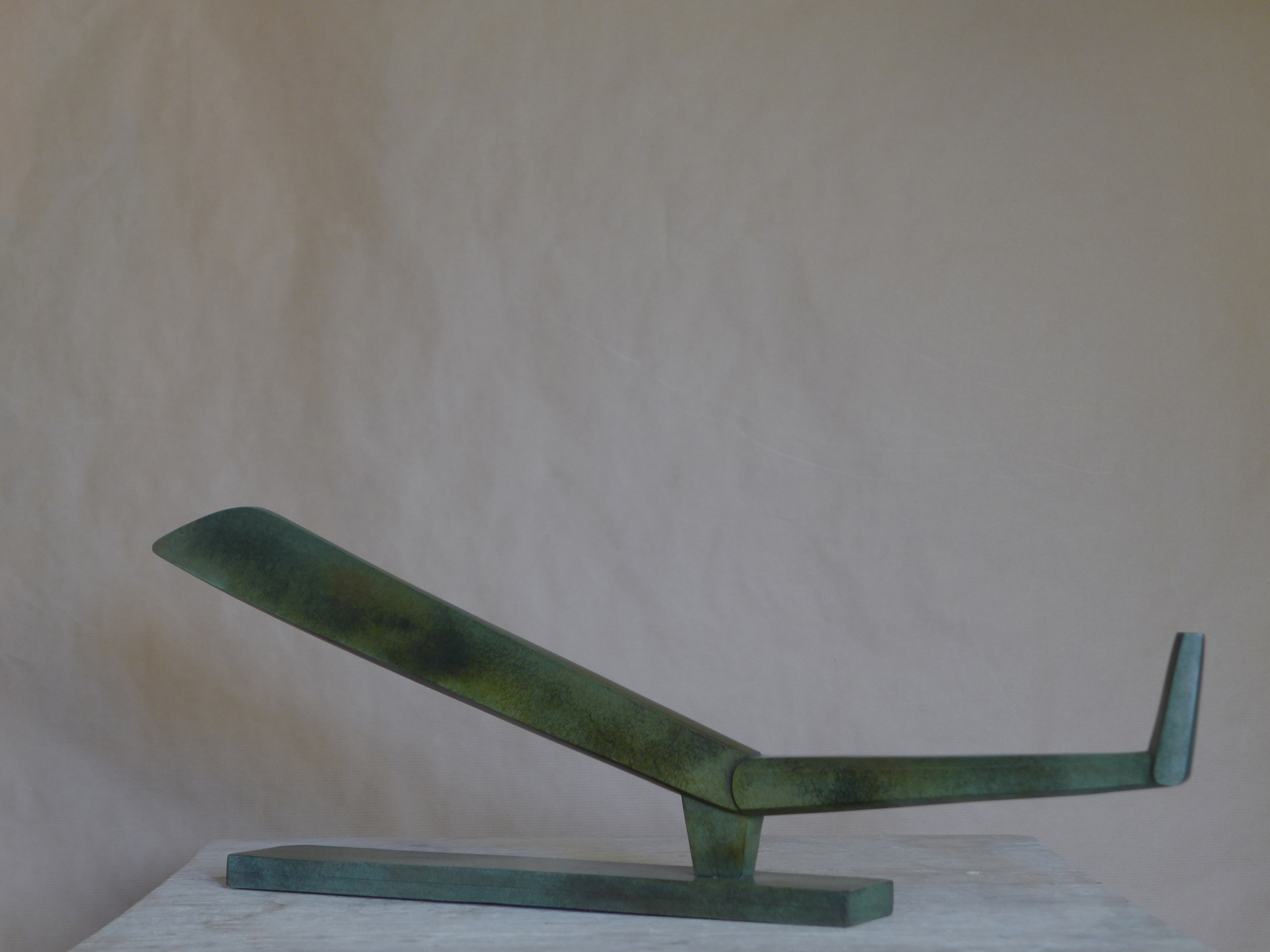 19 Mante, 2014, bronze, L 67 cm