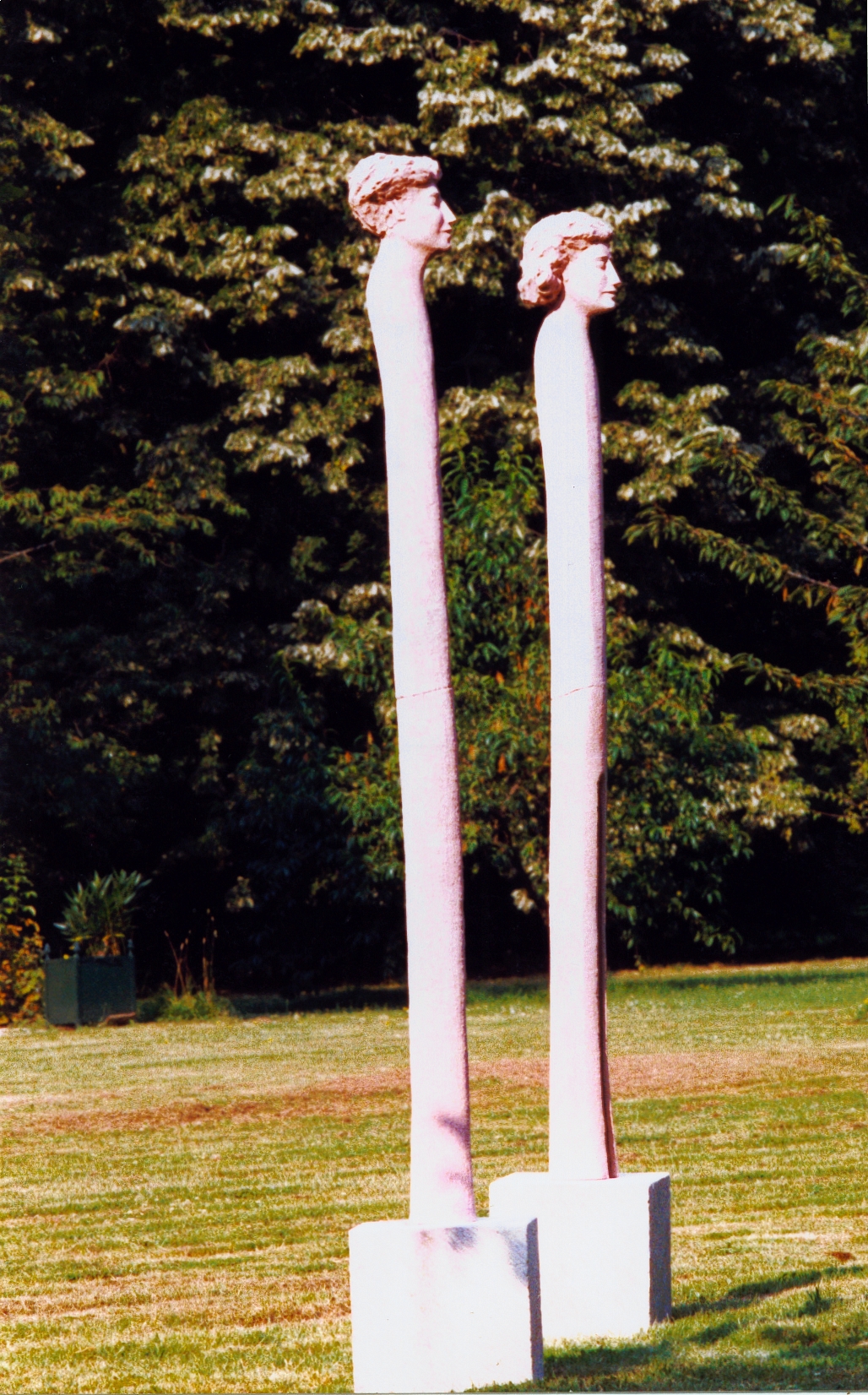 5 Terre cuite chamottée, 1998, h 185 cm, collection privée